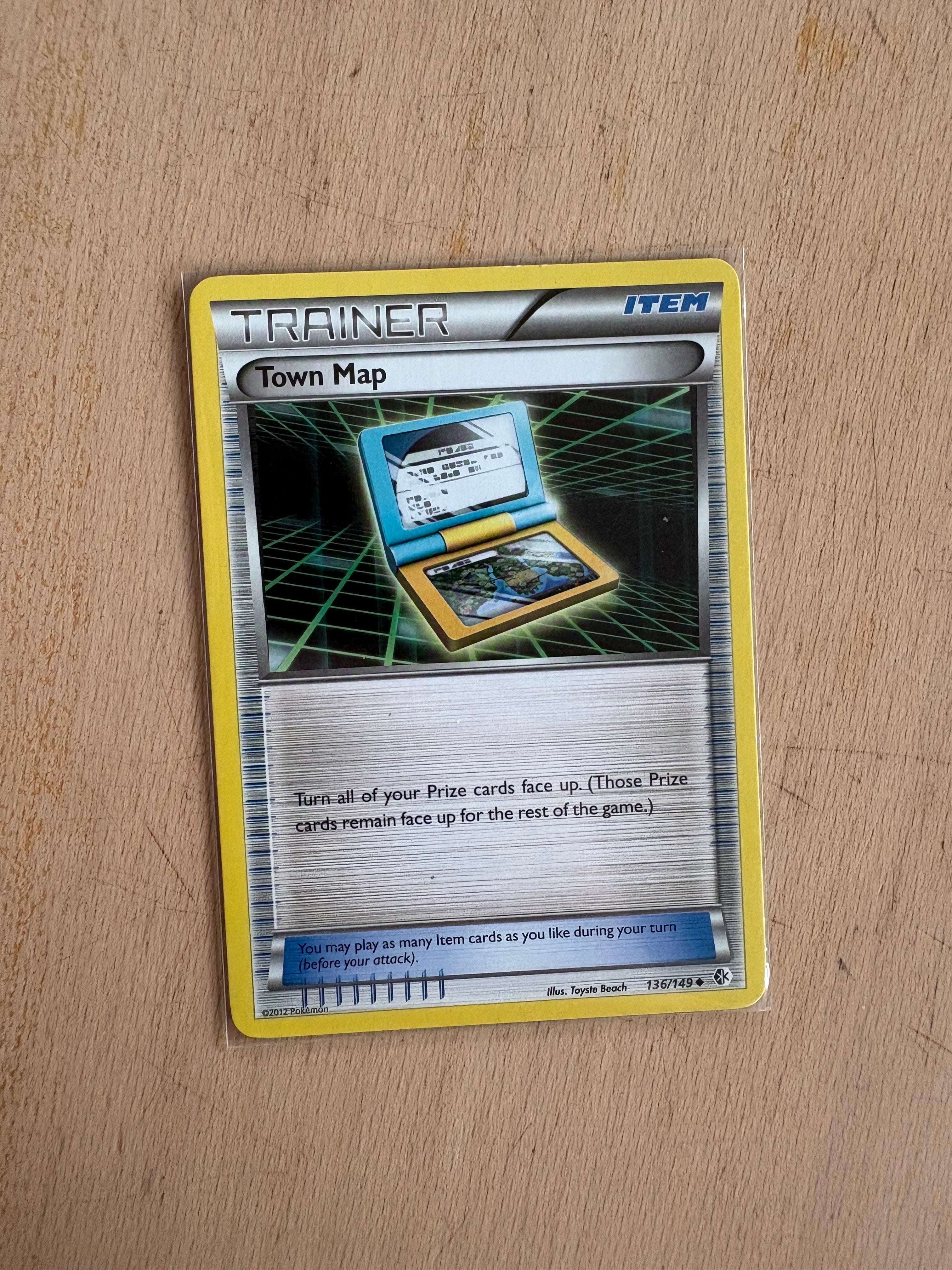 Town Map - 136/149 - Uncommon